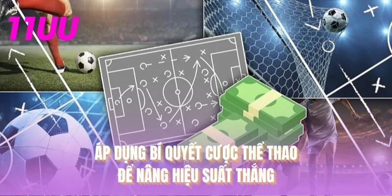 Áp dụng bí quyết cược thể thao để nâng hiệu suất thắng